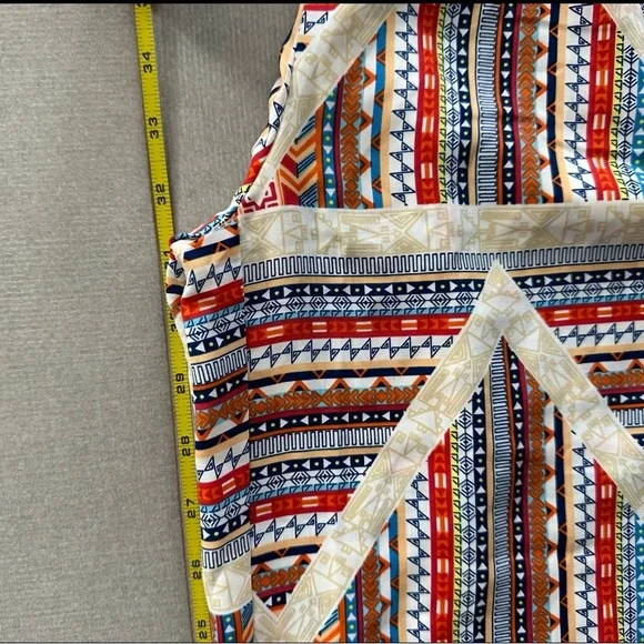 Mustard Seed Vibrant Palazzo Pants - Picture 7 of 8